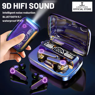 LENTIVEN TWS Wireless Bluetooth Earphone Headset In Ear Headset With Mic Smart Touch Control