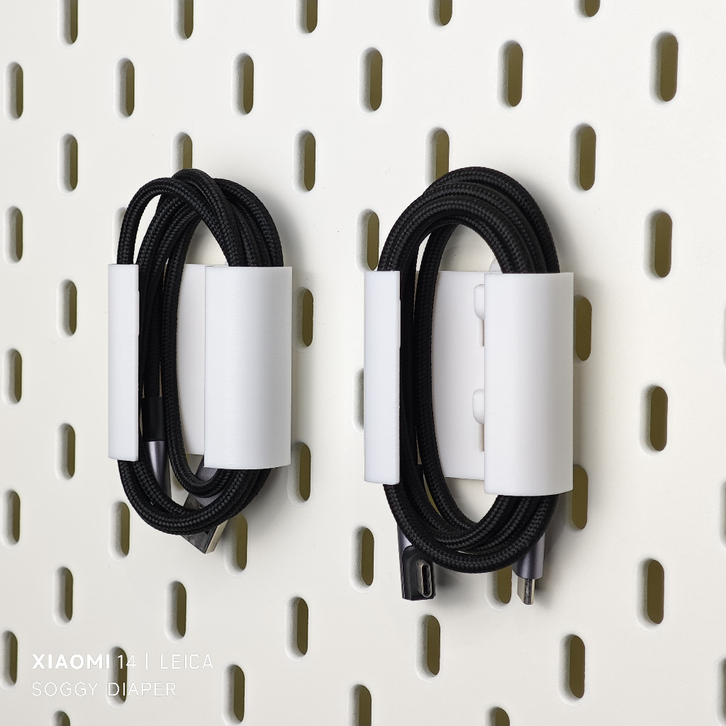 Jual Cable organizer / tempat kabel - aksesoris untuk pegboard | Shopee ...