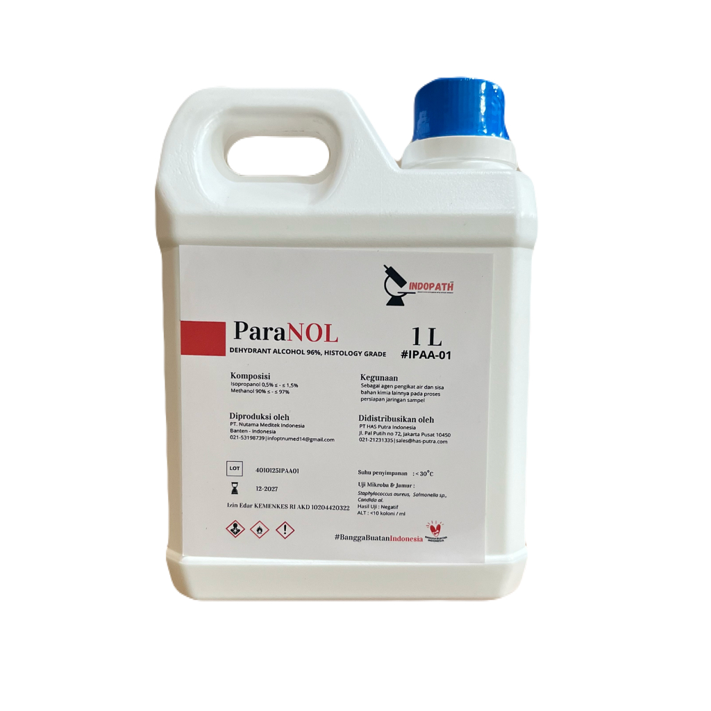 Jual Indopath Buffer Fixative NBF 10% Paraform Netral Buffered Fiksatif ...