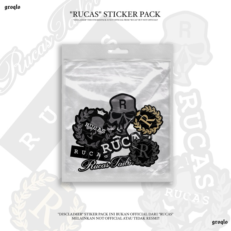 Jual RUCAS Stiker Pack [NOT OFFICIAL / TIDAK RESMI] | Shopee Indonesia