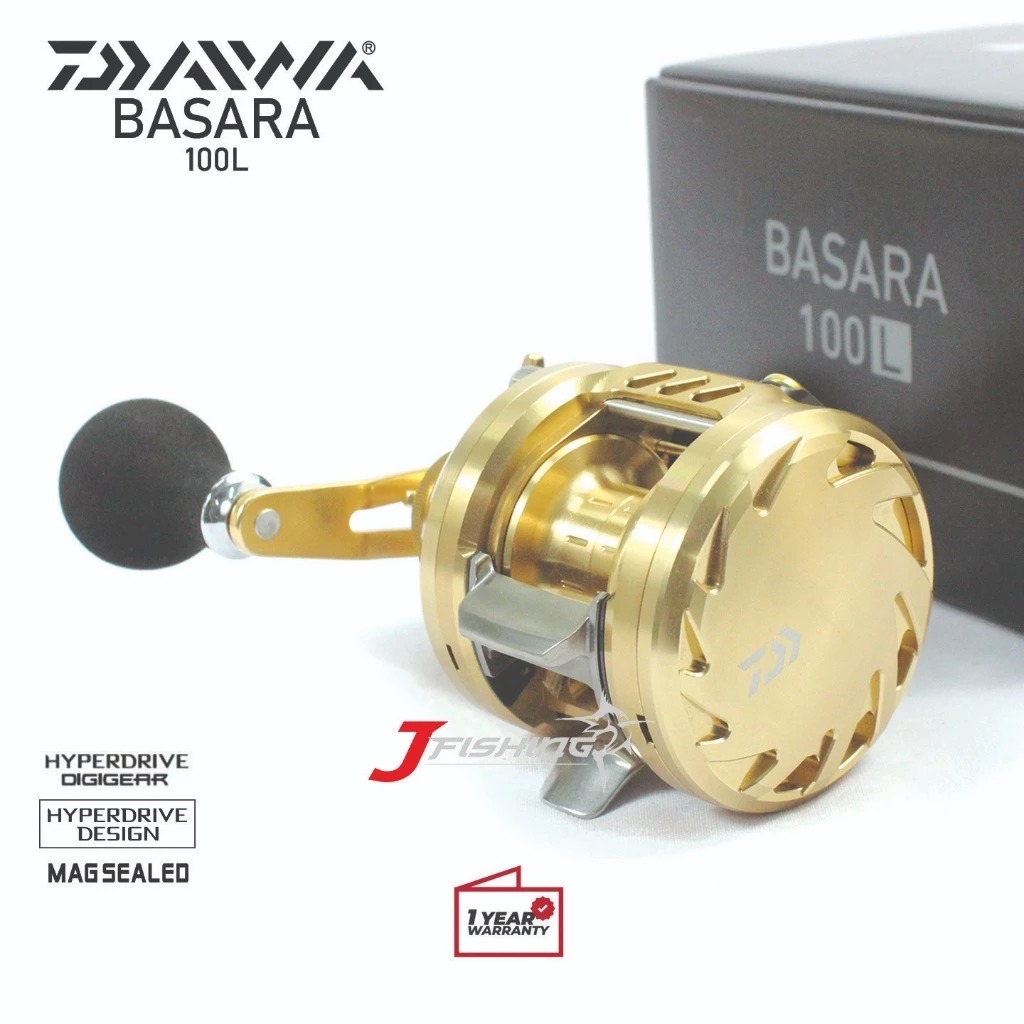 Jual Reel OH DAIWA Basara 21 | 100 s/d 200 | Handle Kiri | Over Head ...