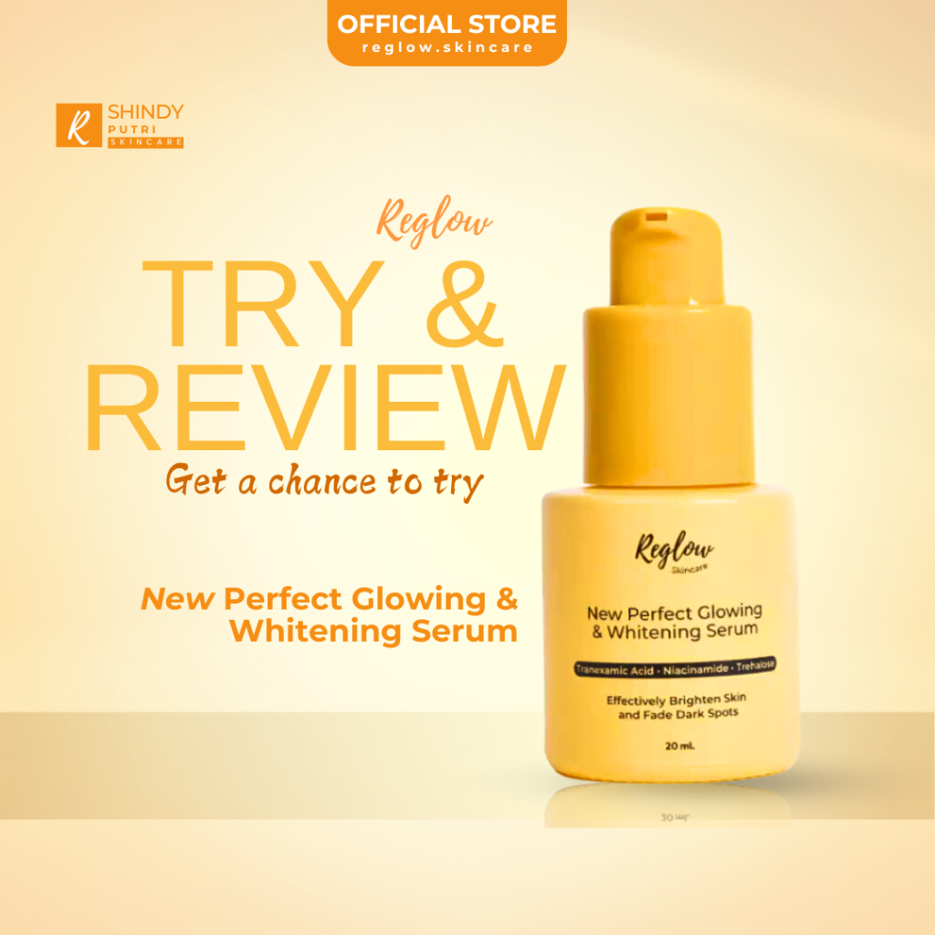 Jual REGLOW Skincare Perfect Glowing and Whitening Serum - 20 ml ...