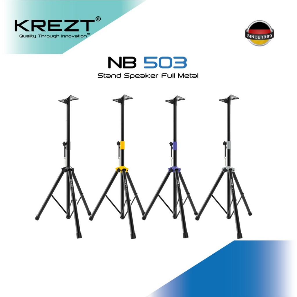 Jual KREZT NB 503 Stand Speaker Full Besi | Shopee Indonesia