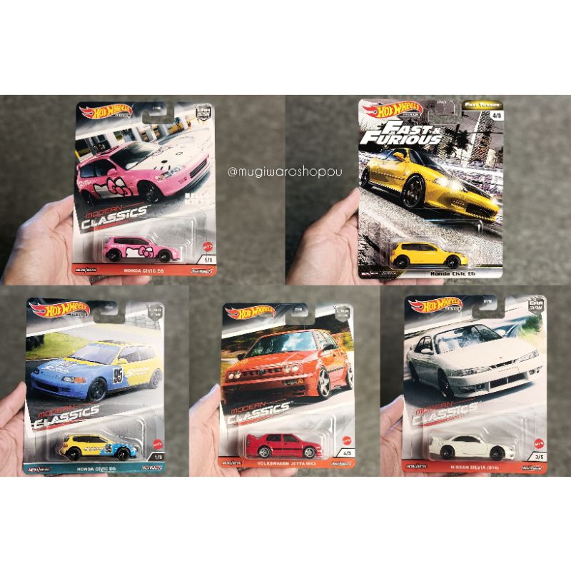 Jual hot wheels premium civic eg fast furious modern classics hello ...