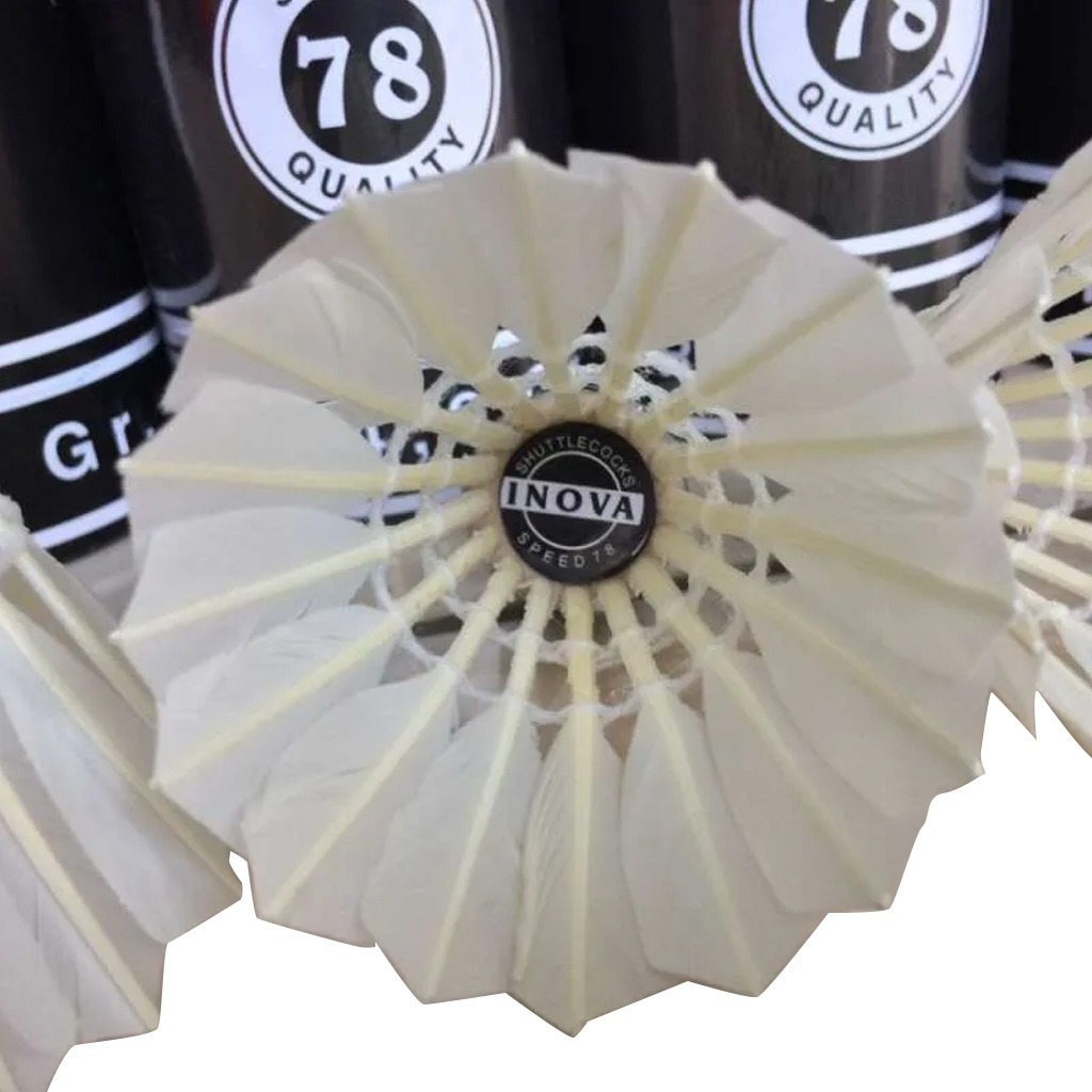 Jual Shuttlecock Kok Badminton / Bulu Tangkis INOVA HITAM | Shopee ...