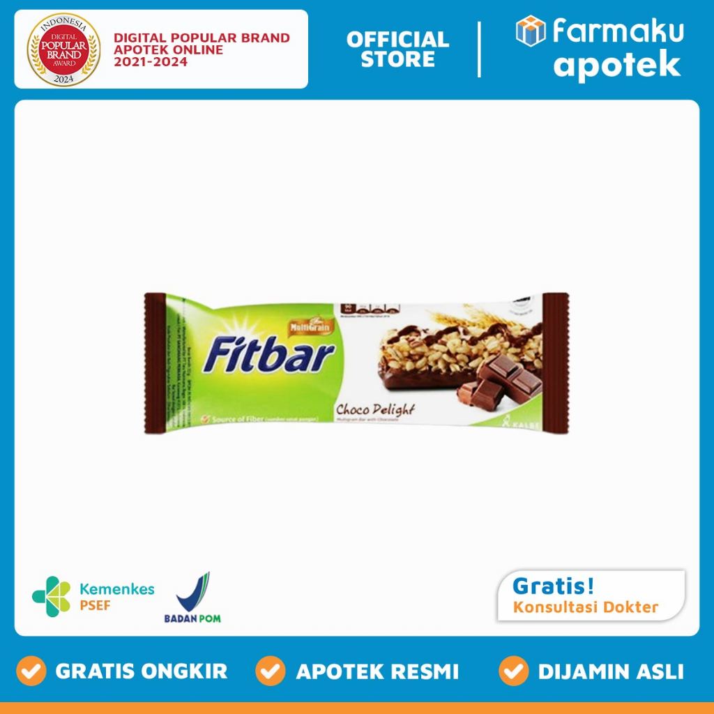 Jual Fitbar Choco Delight Multigrain Bar 20 gr 1 Pcs - TJD | Shopee ...