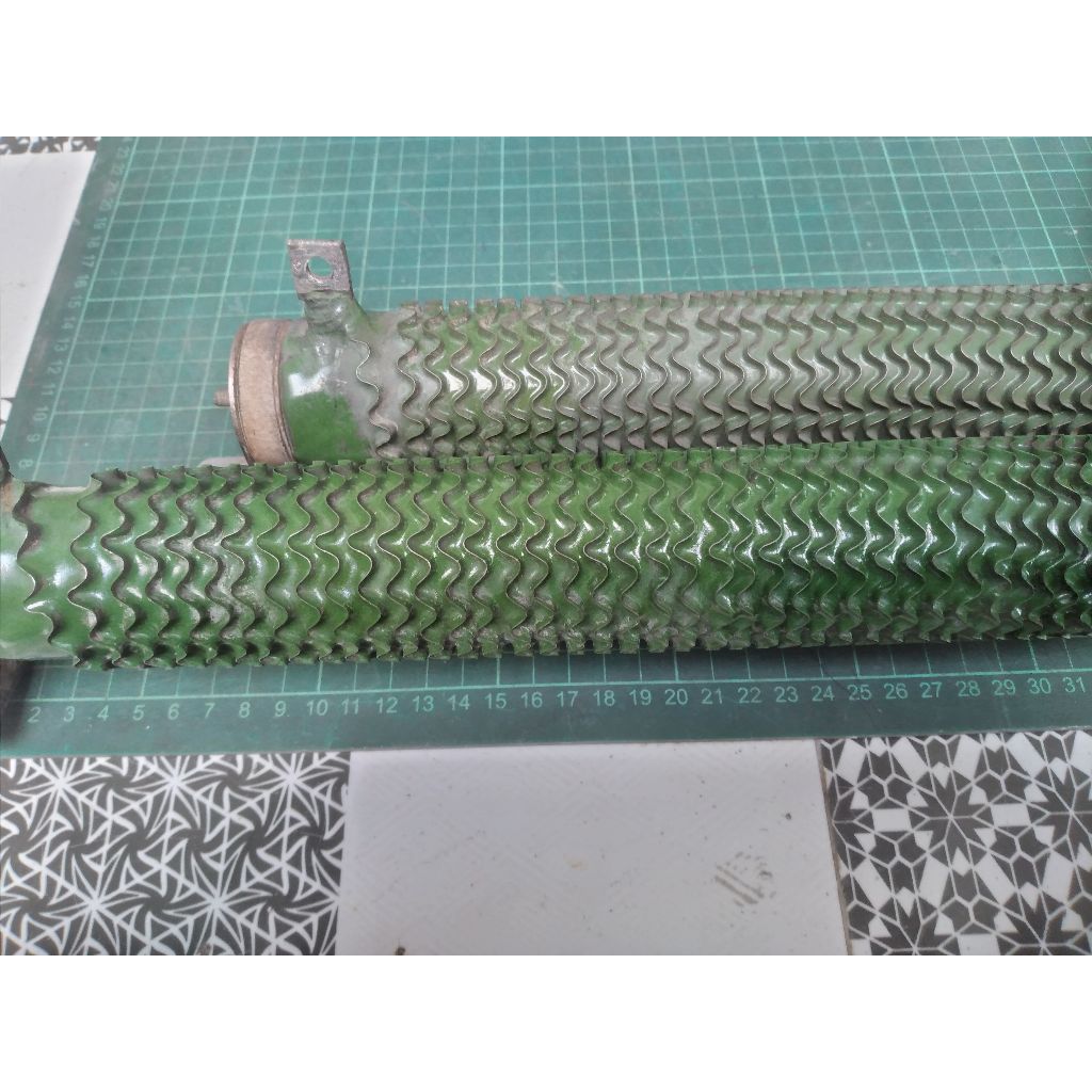 Jual Resistor WIREWOUND Power Resistor/Tahanan geser Dummy load R400 10 ...