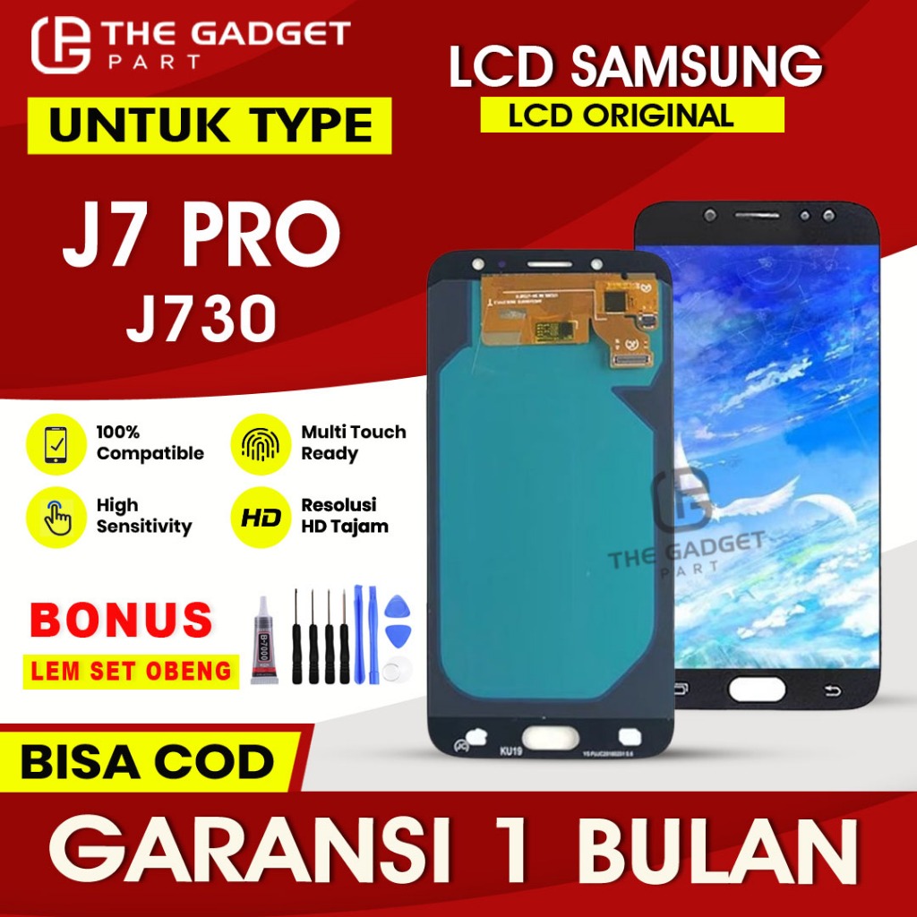 Jual 【ORIGINAL】LCD SAMSUNG J7 PRO / J730 FULLSET TOUCHSCREEN ORIGINAL ...