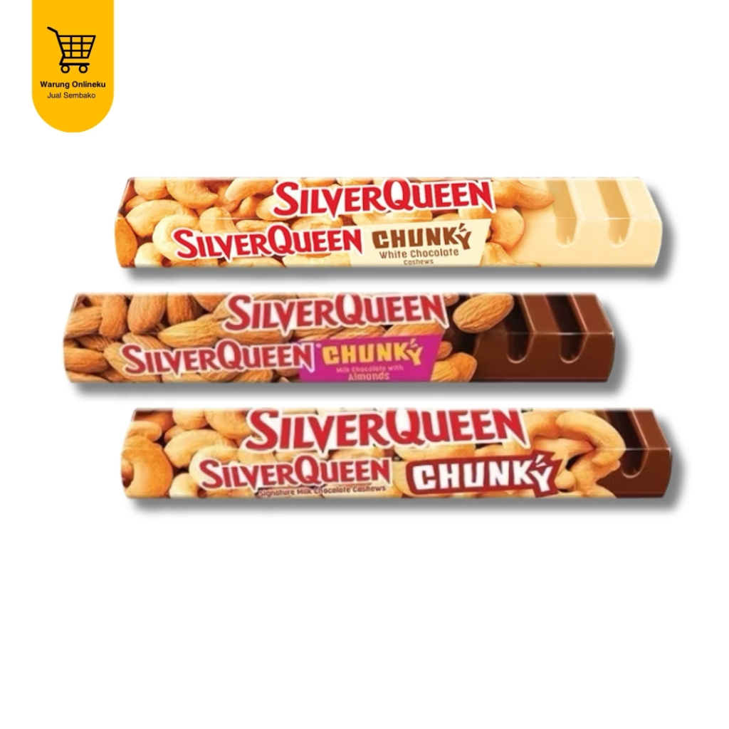 Jual SILVER QUEEN COKLAT CHUNKY BAR 85 GR | Shopee Indonesia