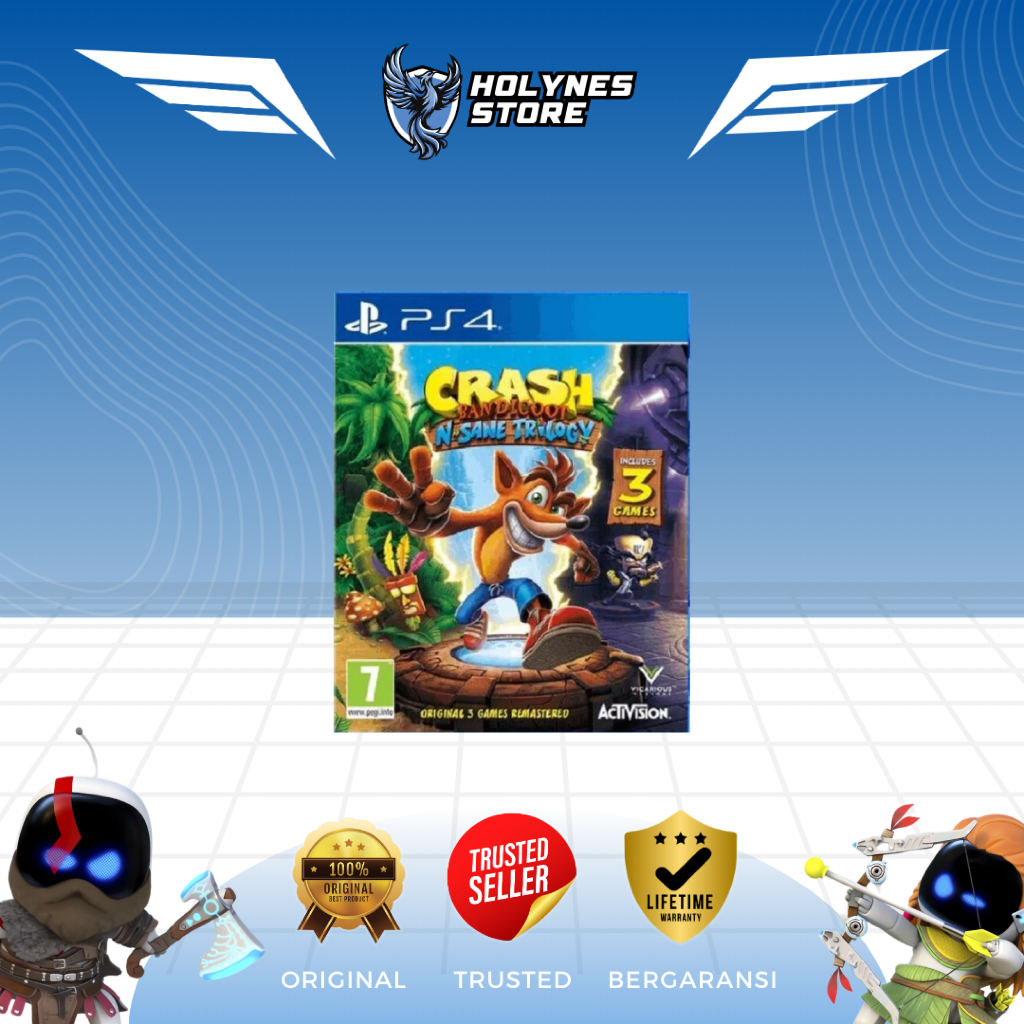 Jual Crash Bandicoot N Sane Trilogy PS PS Shopee Indonesia