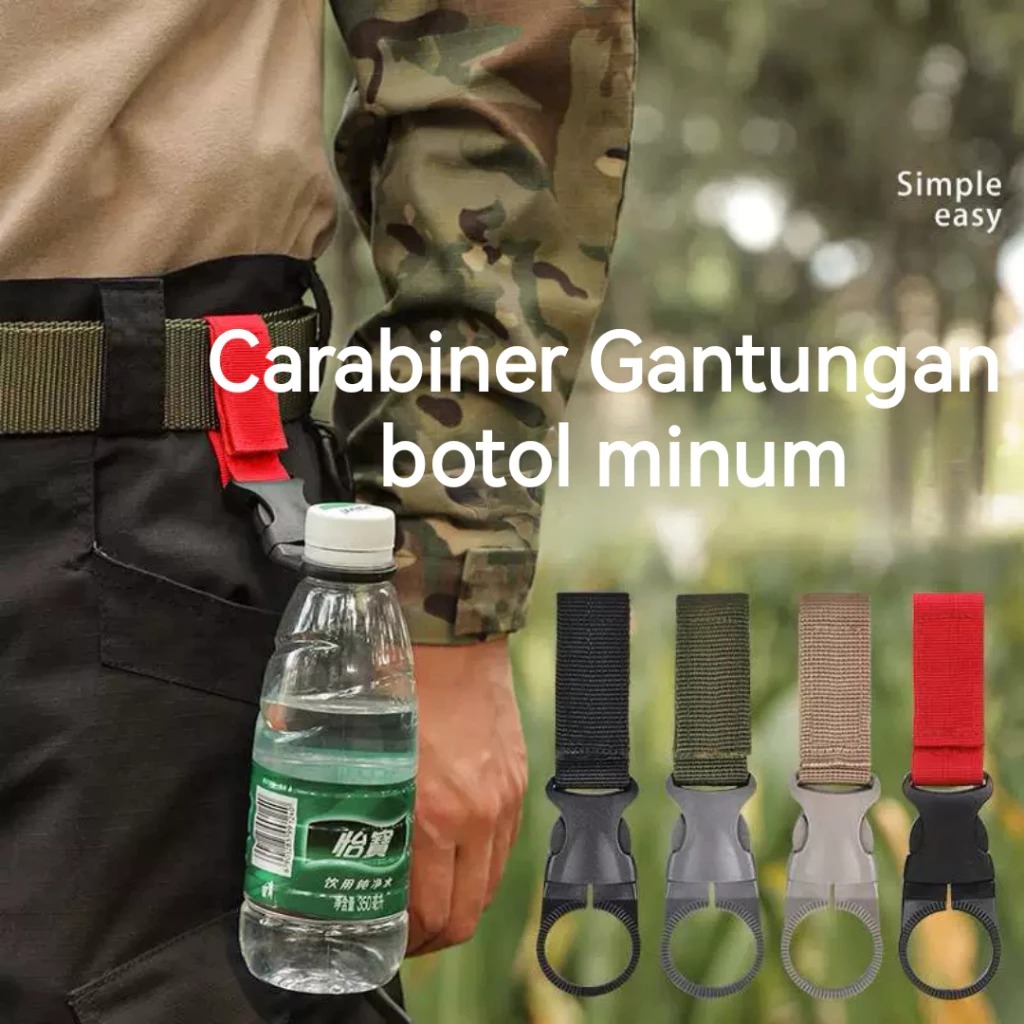Jual Strap Gantungan Botol Air Minum Mineral Water Bottle Belt Hanger ...