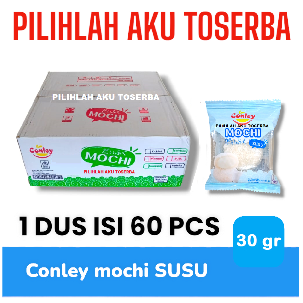 Jual Conley MOCHI Rasa SUSU - ( HARGA 1 DUS ) | Shopee Indonesia