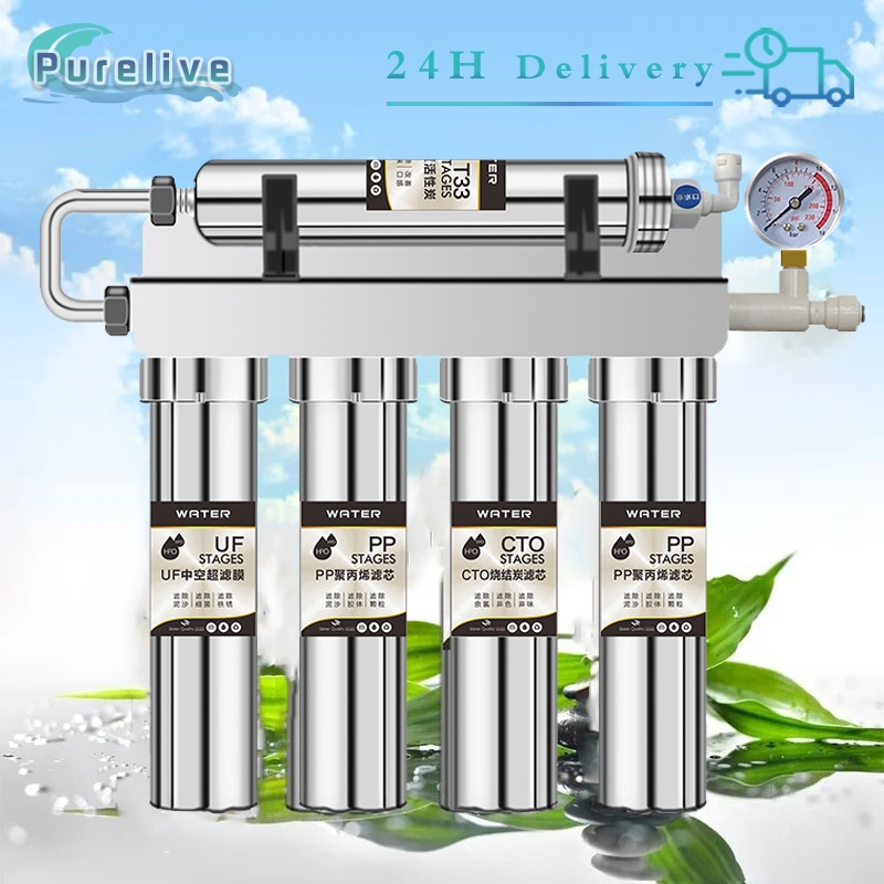 Jual Paket Filter Air 5 Tahap Water Purifier Filter Sink Penjernih Air ...
