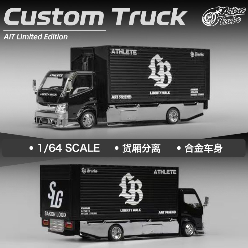 Jual Micro Turbo Custom Truck LBWK 1:64 Mini Scale Diecast Mobil ...