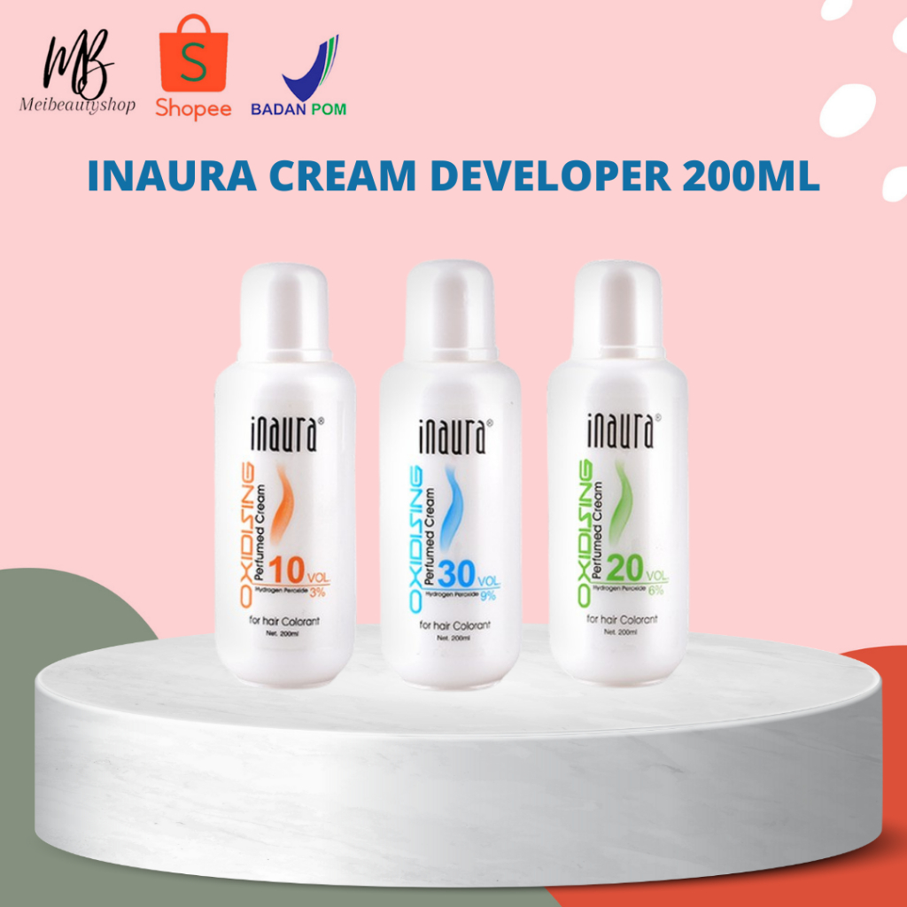 Jual INAURA Mini Oxydant / Cream Developer 200ml | Shopee Indonesia