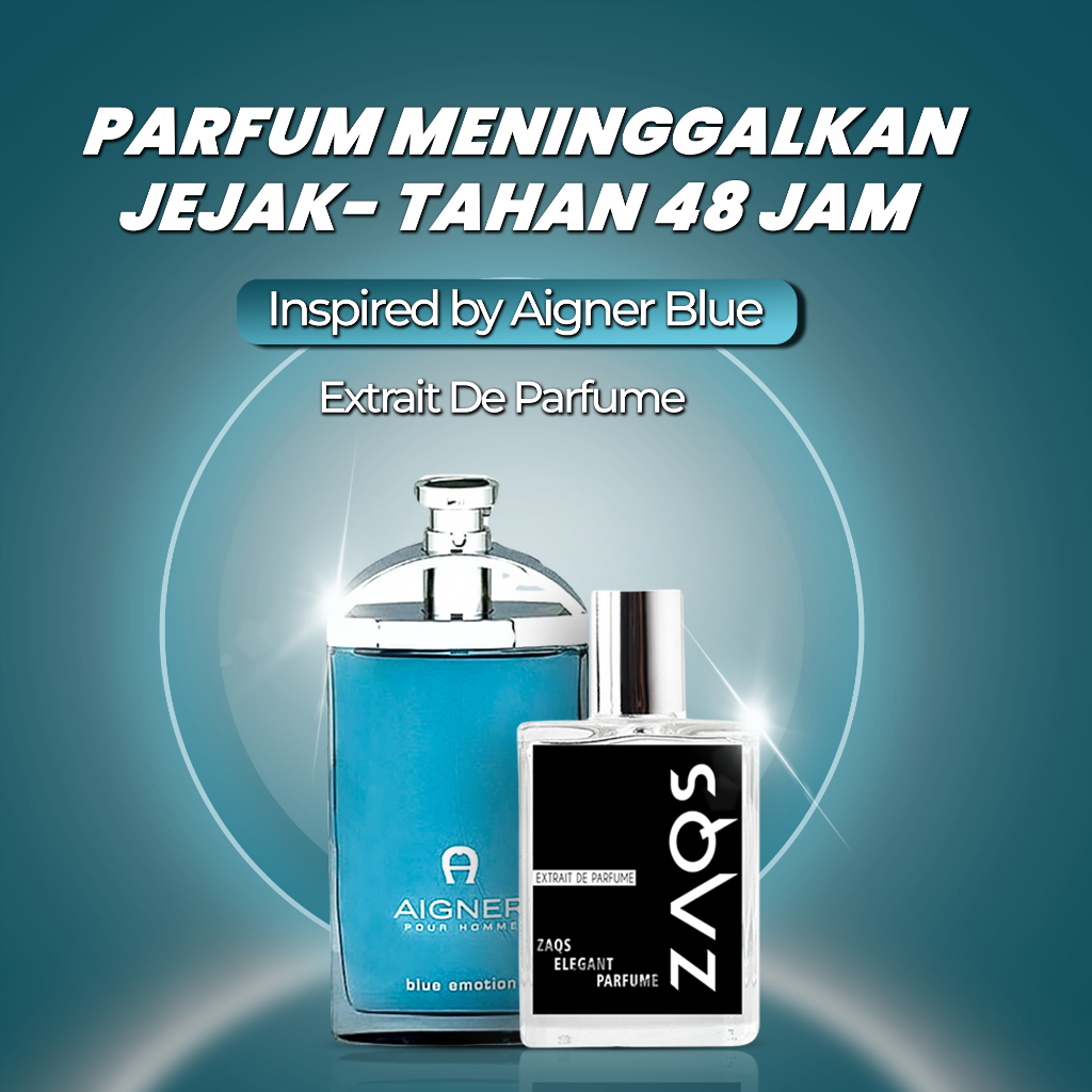 Extrait De Parfume Tahan Lama Laki Pria AGNR BLUE 24 48 Jam Unisex  Meninggalkan Jejak Seharian