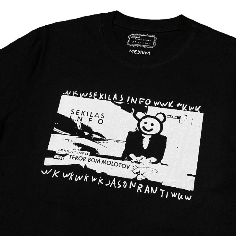 Jual Tshirt JASON RANTI - SEKILAS INFO | Jason Ranti Official ...