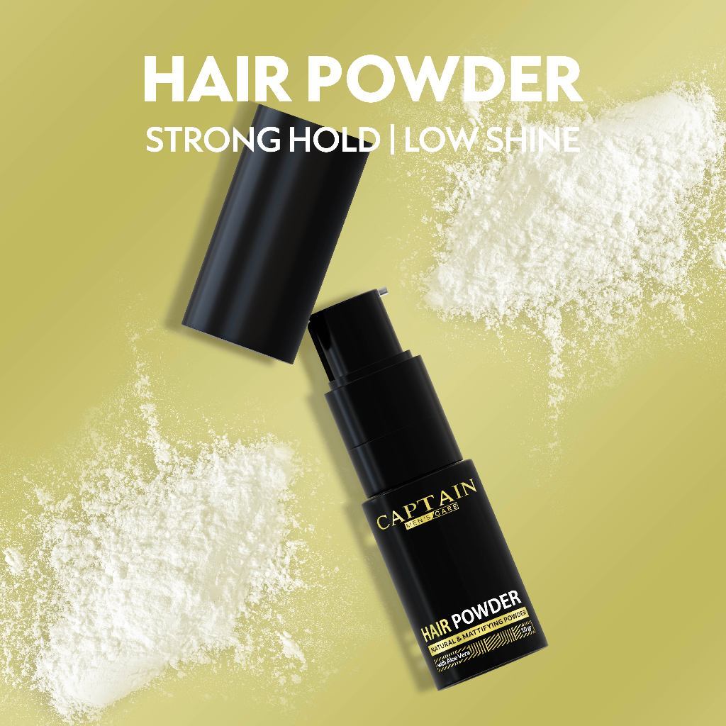 Jual Captain Hair Powder Men's Hair Care 10 gram | Shopee Indonesia