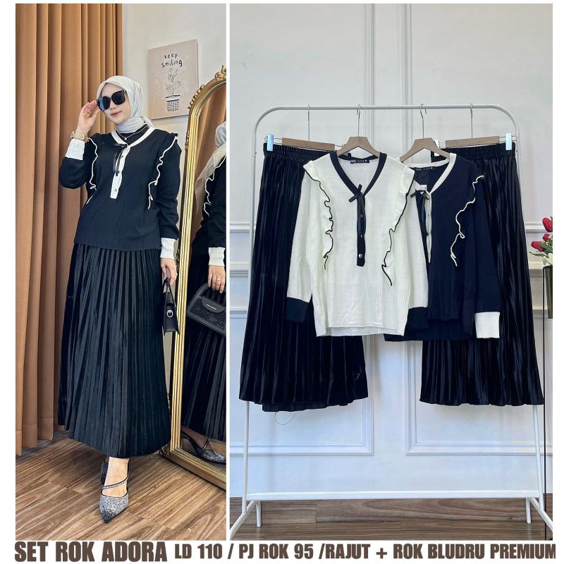 Jual READY SETROK ADORA LABEL ZARA | Shopee Indonesia