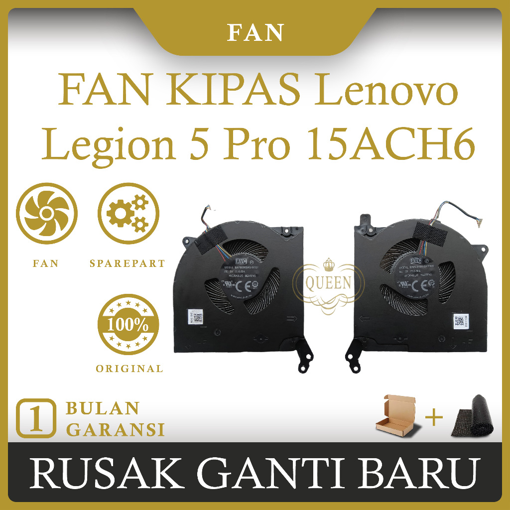 Vervangende Gpu / Koelventilator Voor O.a. Lenovo Legion 5-15ACH6H / 5-17ACH6H