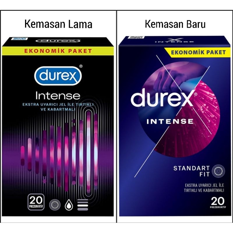 Jual Durex Intense Gel kondom 10 pcs / Kondom dengan gel intens 10 pcs ...