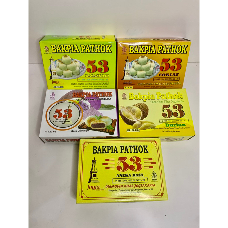 Jual BAKPIA PATHOK 53 KHAS JOGJA | Shopee Indonesia