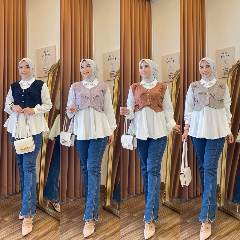 Zia Blouse - Cream