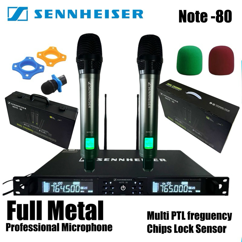 Mic wireless Live manggung Jarak jauh Shure2 handheld XLR 6500 Original