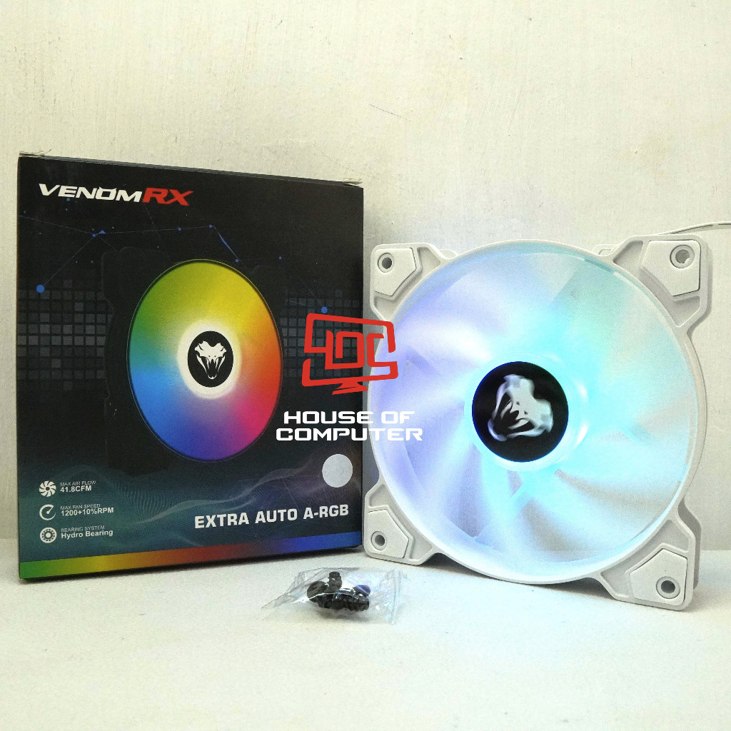 Jual FAN CASING VENOM RX FAN EXTRA AUTO ARGB PUTIH ( HARUS ADA MASTER ...
