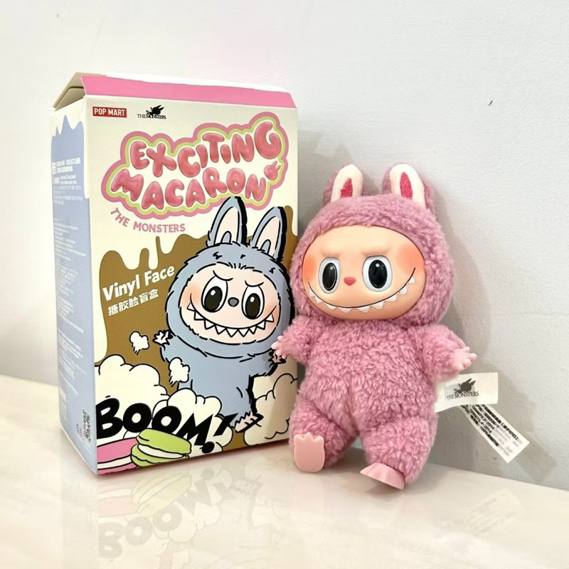 Jual LABUBU NO COD - FREE SLINGBAG OR POUCH LABUBU EXCITING MACARON V1 ...