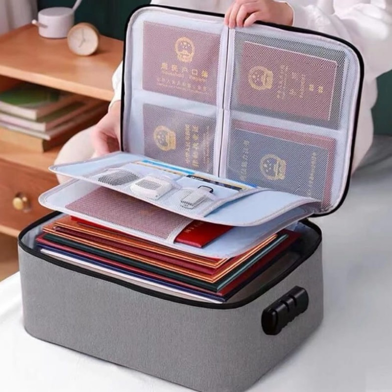 Jual Tempat Penyimpanan Dokumen Sertifikat Penting / Storage Box / Tas ...