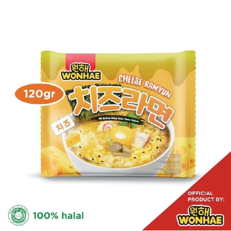 Jual Mujigae Wonhae Cheese Ramyun / Mie Instant Ramen Wonhae Keju Halal ...