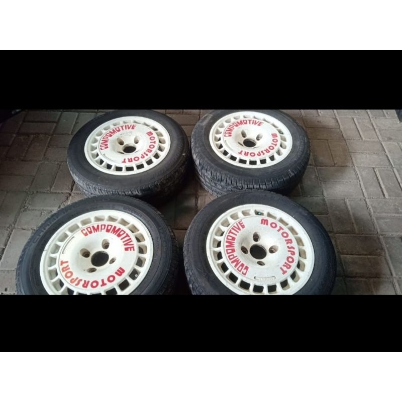 Jual Velg R15 4x114 ET40 Compomotive Rally Made In England | Shopee ...