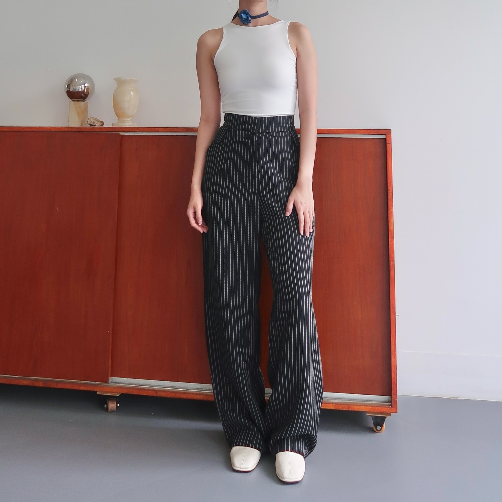 【SATIIIZ】Kiar Stripe Pants Jual striped pants Harga Terbaik & Termurah Juli 2025