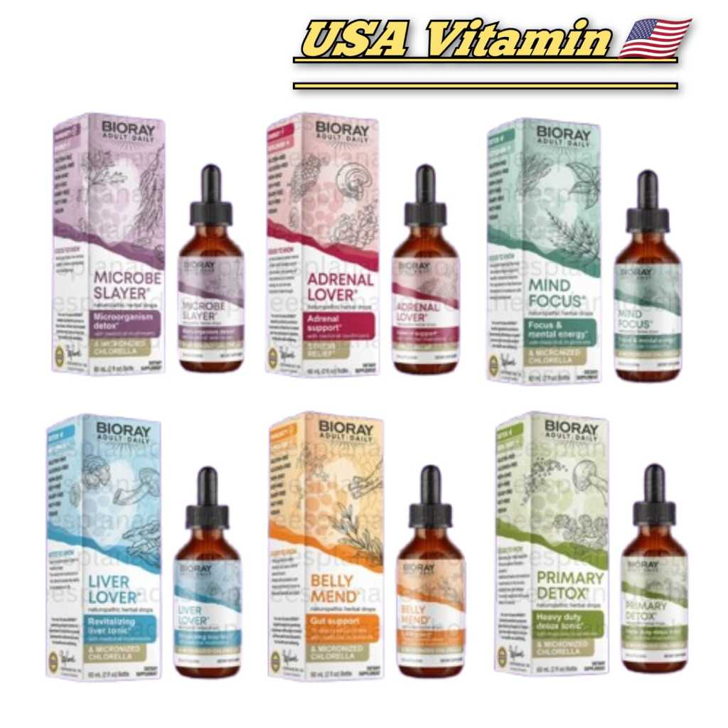 Jual Bioray Belly Mend | Primary Detox | Liver Lover | Microbe Slayer ...