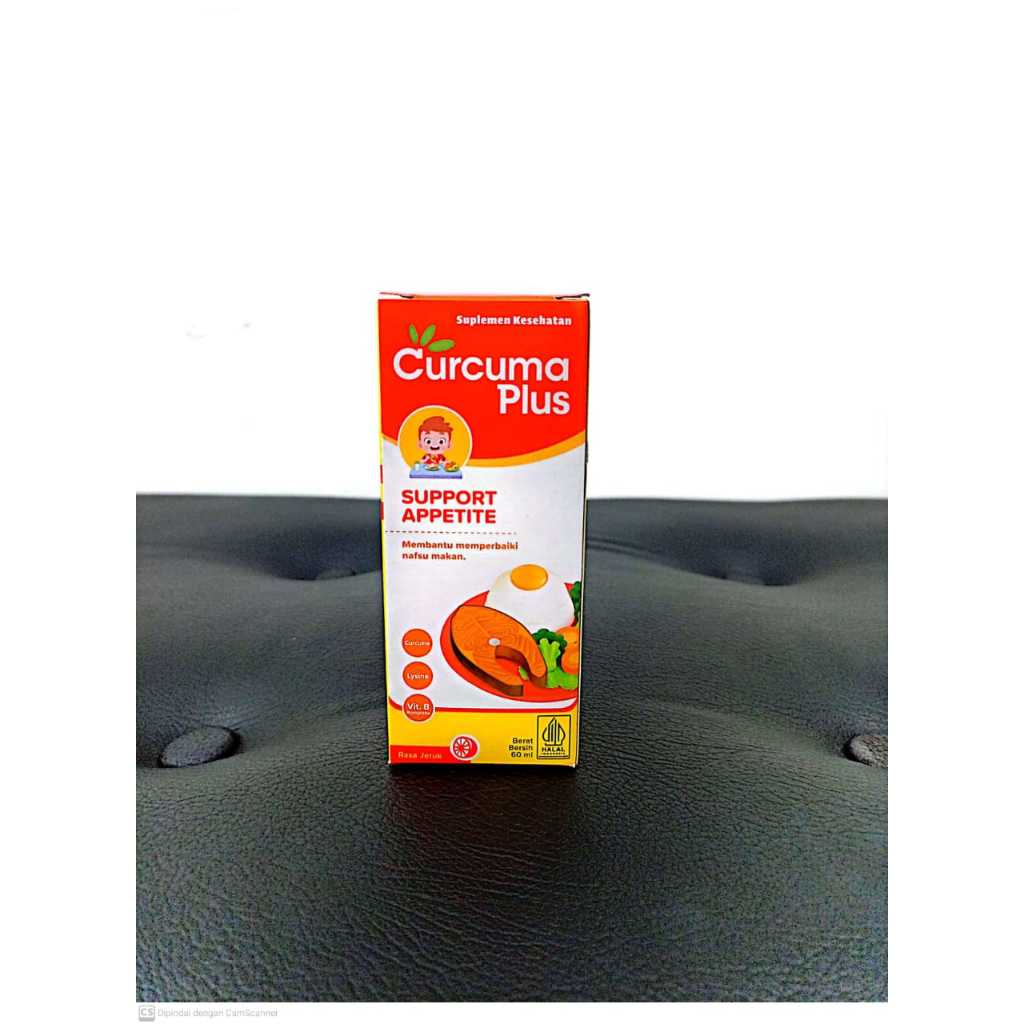 Jual Curcuma Plus 60 ml Support Appetite / Penambah nafsu makan ...