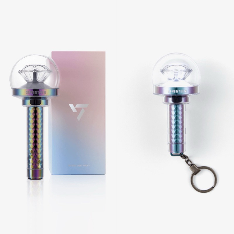 SEVENTEEN セブチ ペンライト VER.3 ＋ デコリング SEVENTEEN LIGHT STICK 3、ティアラ、デコリング Amazon.co.jp