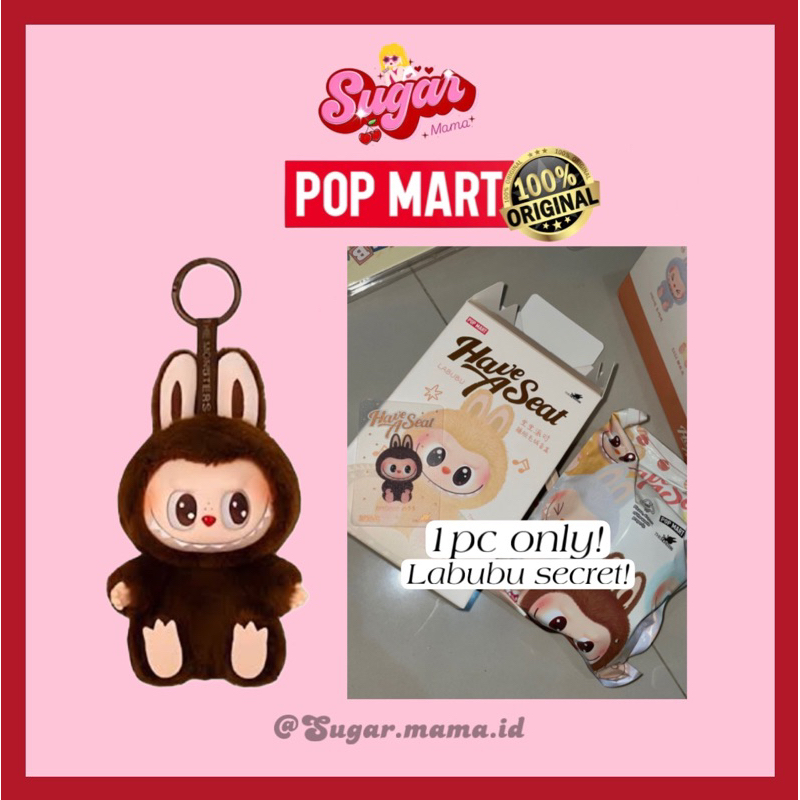 Jual Labubu have a seat SECRET‼️ ORI 1000% - Pake Shopee video discount ...
