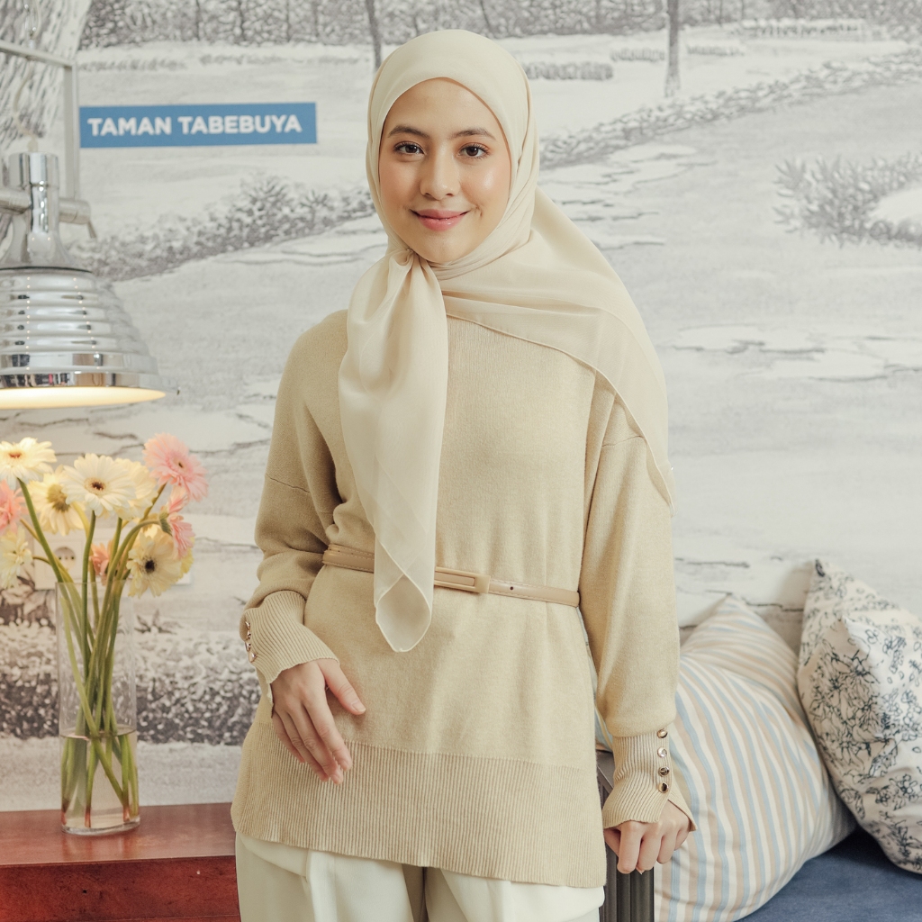 Sweater Crop Ootd Hoodie Mocca Hijab Style Hoodie Korea Shop