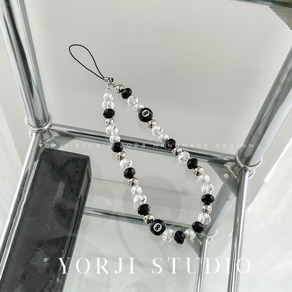 Jual YORJI STUDIO - BYEN - ready stock Universal silvery phone strap ...