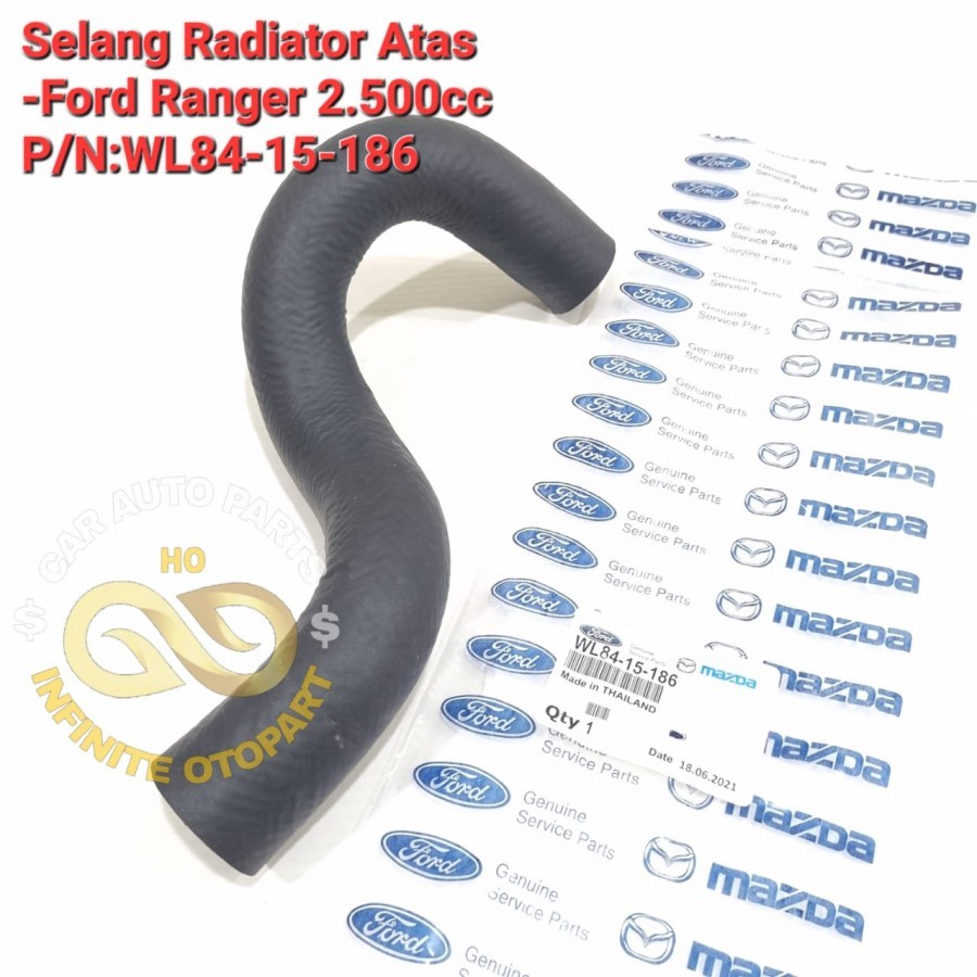 Jual HOSE RADIATOR UPPER SELANG RADIATOR ATAS FORD RANGER 2.5 2500CC ...