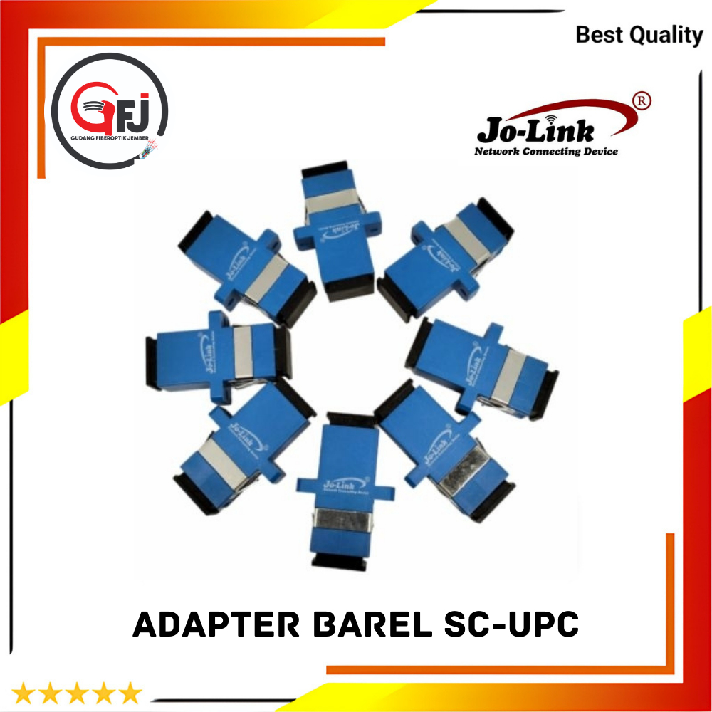 Jual ADAPTER BAREL FO SC-UPC CONNECTOR JO-LINK | Shopee Indonesia