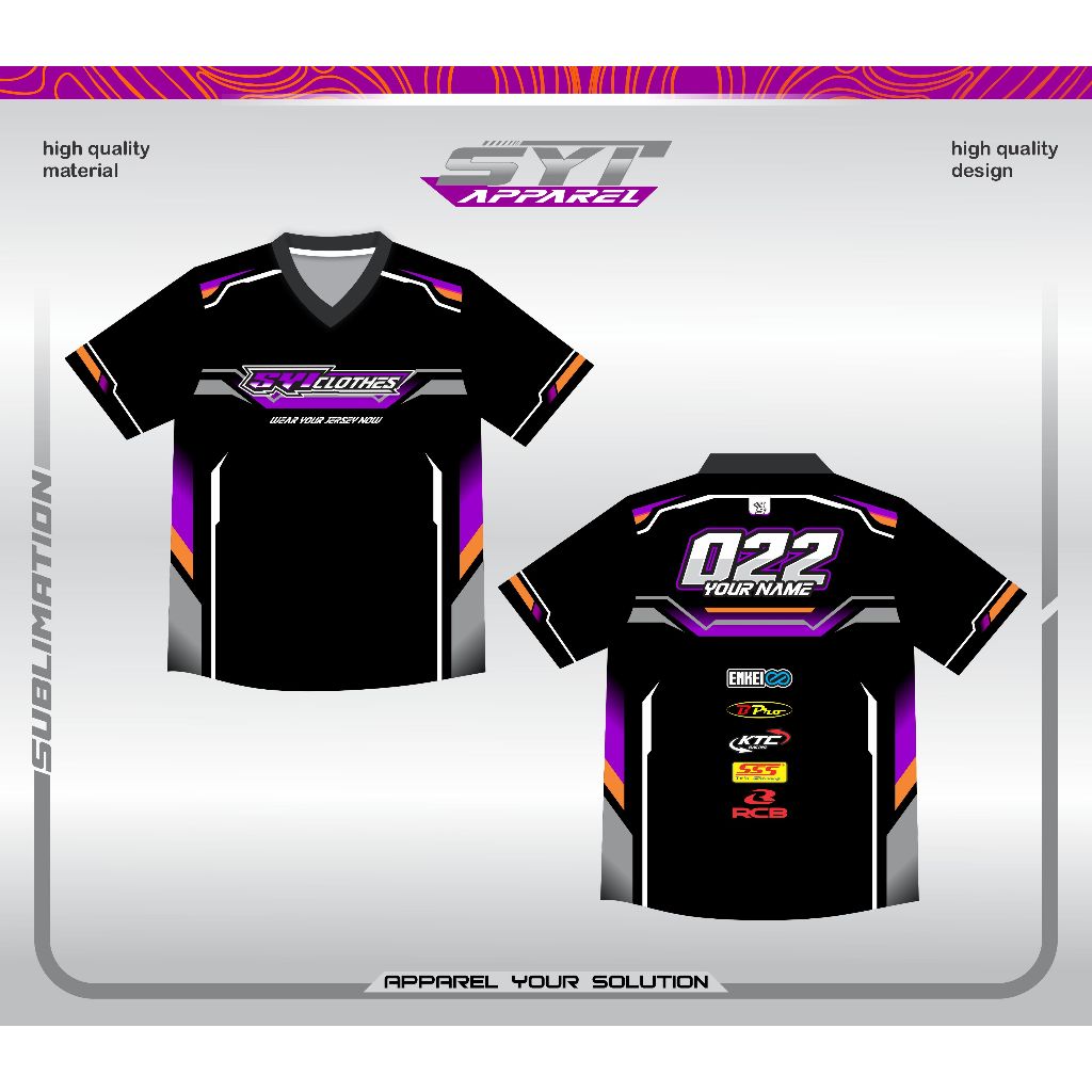 Jual JERSEY RACING Jersey Racing Custom Full Printing road race drag ...