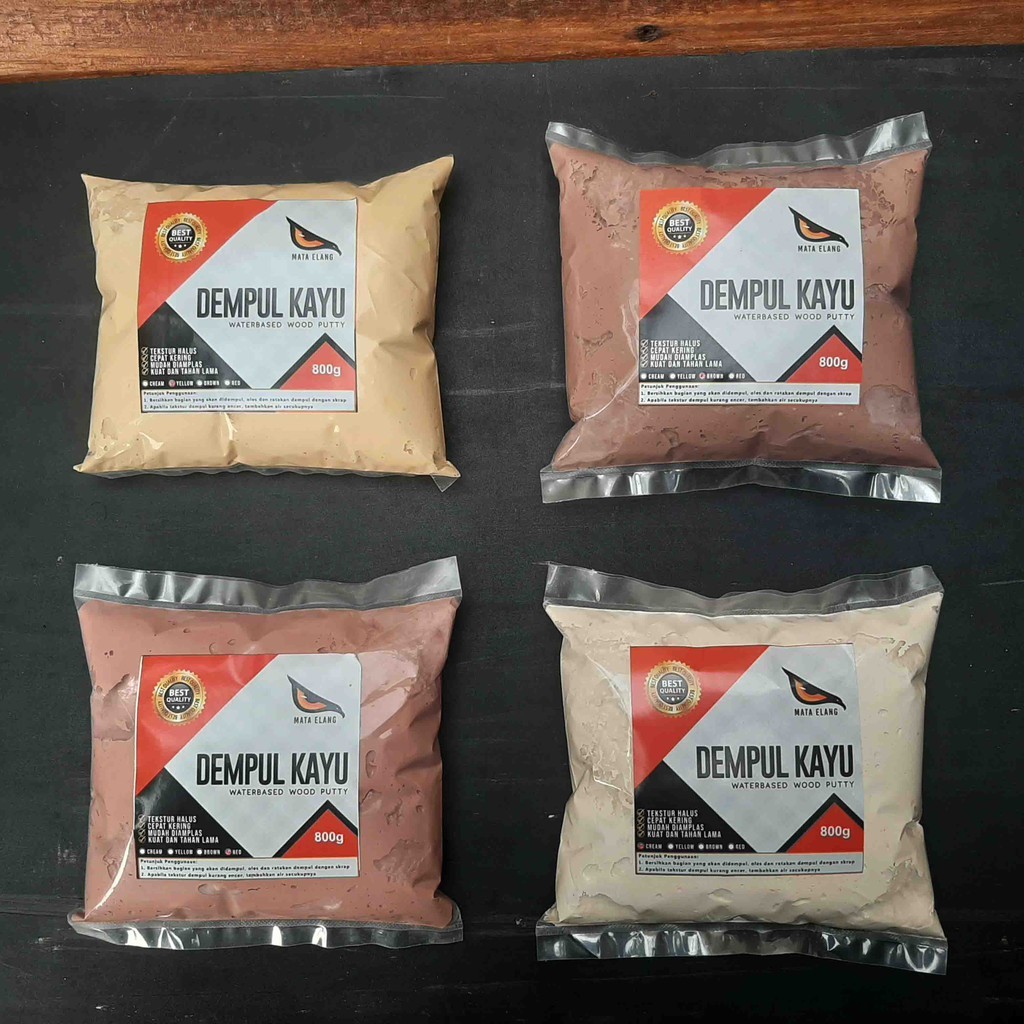 Jual Dempul Kayu Mata Elang Dempul Kayu Mata Elang Based Water 400 gr ...
