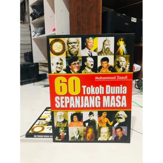 ( PROMO BUKU MURAH ORIGINAL ) BUKU SEJARAH / POLITIK / 60 Tokoh Dunia Sepanjang Masa - Mohammad Zazuli