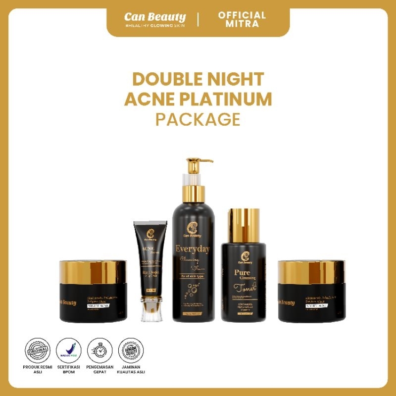 Jual Double Night Package Can Beauty ( Acne/Whitening ) | Shopee Indonesia