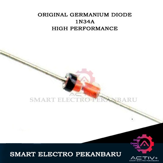 Jual ORIGINAL MIC 1N34A DIODE 1N34 Germanium Point Contact GE Glass ...