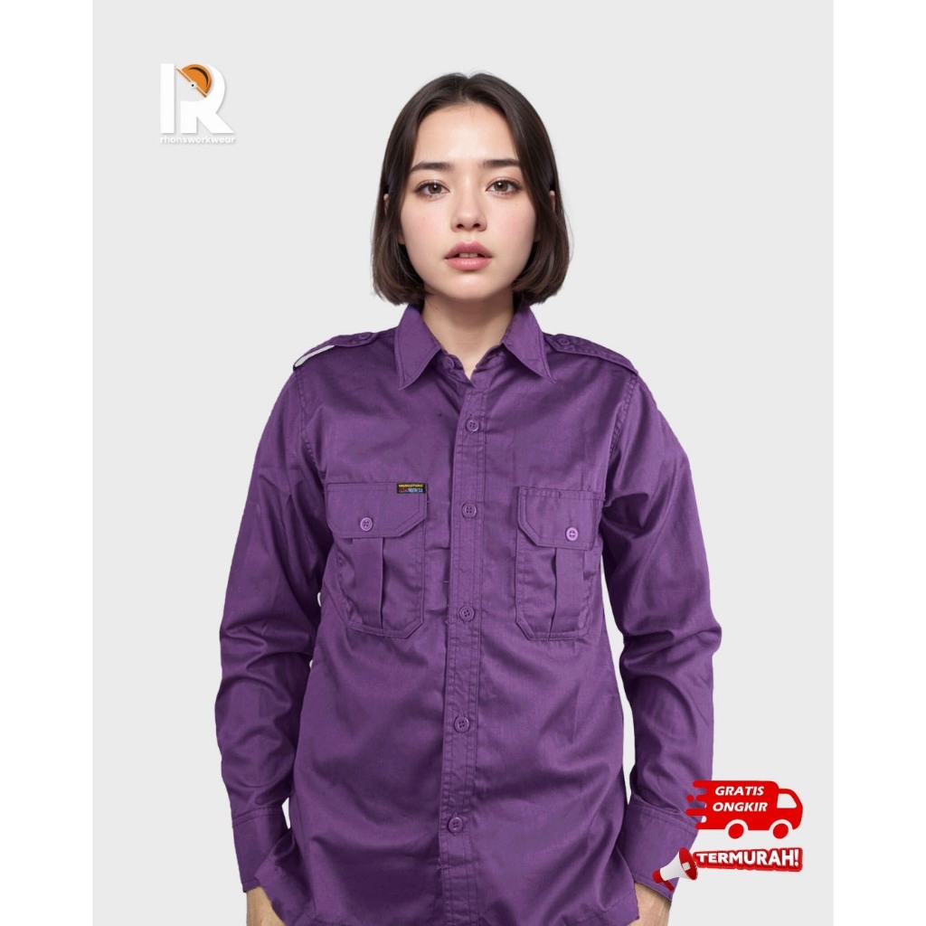 Jual BAJU PDL/ PDH POLOS, Lapangan/ Outdoor/ Operator/ Mekanik, Kemeja ...