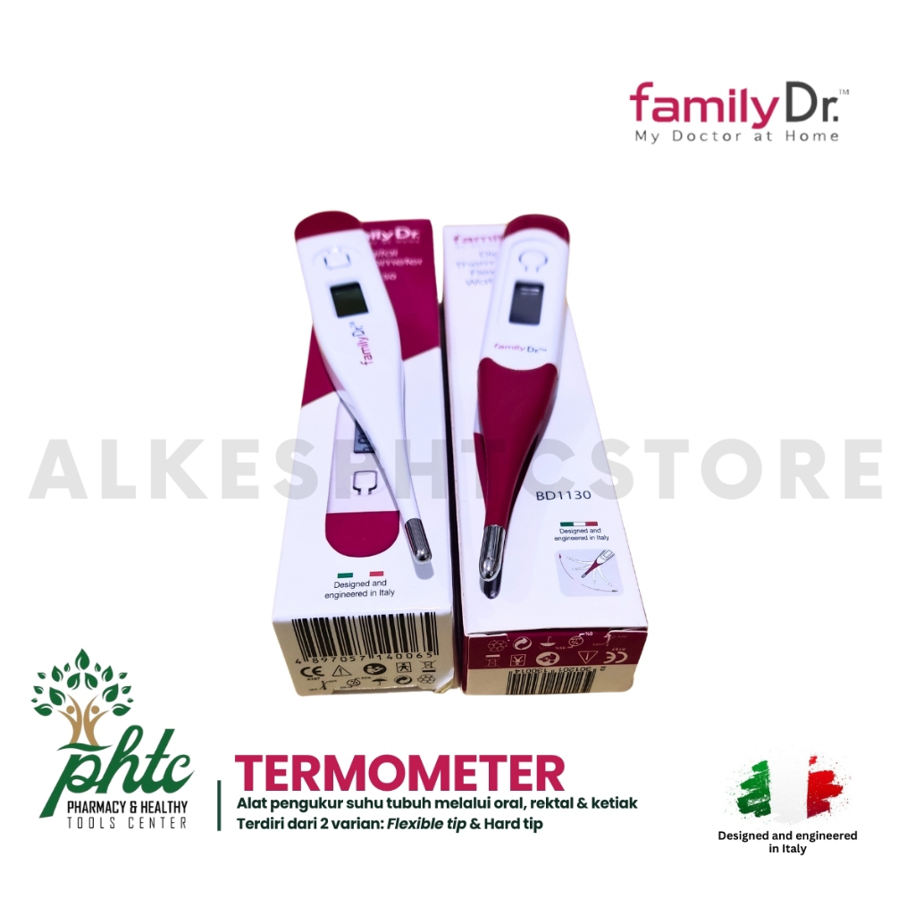 Jual Family Dr Termometer Digital l Thermometer Digital Pemakaian Oral ...