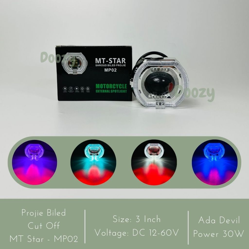 Jual MT STAR MP02 Projie Biled Cut Off 3 Inch | Shopee Indonesia